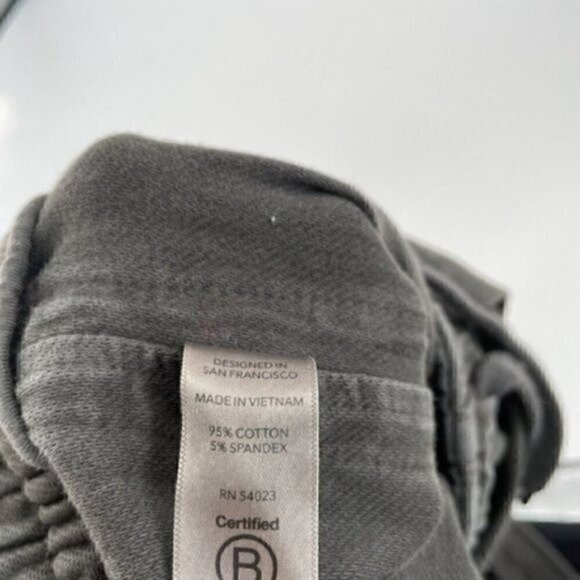 Athleta Lightweight Elastic Waist Jogger Pants Pockets Olive Green size 4 - Picture 7 of 7